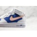 NIKE AIR FORCE 1 MID WHITE BLUE PINK CD6870-404