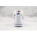 NIKE WMNS AIR FORCE 1 MID WHITE PINK BLUE 315186-001
