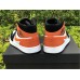 AIR JORDAN 1 MID BLACK WHITE STARFISH ORANGE 554724-058
