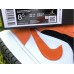 AIR JORDAN 1 MID BLACK WHITE STARFISH ORANGE 554724-058