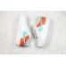 NIKE AIR FORCE 1 LOW WHITE AQUA CLAY AA0287-106