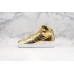 NIKE AIR FORCE 1 HI METALLIC GOLD