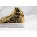 NIKE AIR FORCE 1 HI METALLIC GOLD