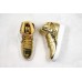 NIKE AIR FORCE 1 HI METALLIC GOLD