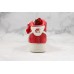 NIKE AIR FORCE 1 MID 07 3M SUEDE RED WHITE AA1118-008
