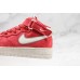 NIKE AIR FORCE 1 MID 07 3M SUEDE RED WHITE AA1118-008