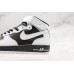 NIKE AIR FORCE 1 MID 07 PANDA BLACK WHITE AQ3776-991