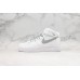 NIKE AIR FORCE 1 MID 07 WHITE SILVER REFLECTIVE LIGHT 366731-606