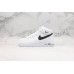 NIKE AIR FORCE 1 MID WHITE BLACK AO2424-101