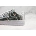 NIKE AIR FORCE 1 LOW METALLIC CHROME CQ6566-001