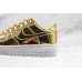 NIKE AIR FORCE 1 LOW METALLIC GOLD CQ6566-700