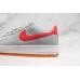 NIKE AIR FORCE 1 LOW 07 GREY RED CL0057-003