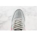 NIKE AIR FORCE 1 LOW 07 GREY RED CL0057-003
