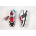 NIKE AIR FORCE 1 LOW 07 PANDA WHITE BLACK RED AQ3776-990