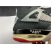 OFF-WHITE x AIR JORDAN 4 RETRO BRED BLACK RED CV9388-001