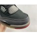 OFF-WHITE x AIR JORDAN 4 RETRO BRED BLACK RED CV9388-001