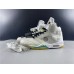 OFF-WHITE x AIR JORDAN 5 RETRO OW 3M GREY GREEN WHITE CT8480-105