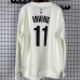 BED-STUY #11 Irving white plush long sleeves Sweatshirt