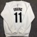 Brooklyn Nets #11 Irving white plush long sleeves Sweatshirt