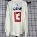 Los Angeles Clippers #13 George white plush long sleeves Sweatshirt