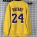 Los Angeles Lakers #24 Kobe yellow plush long sleeves sweatshirt