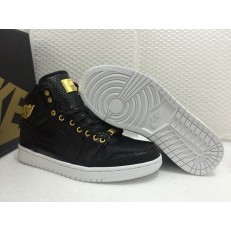 AIR JORDAN 1 PINNACLE BLACK