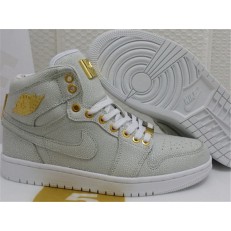 AIR JORDAN 1 PINNACLE WHITE