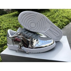 AIR JORDAN 1 RE LO OG P1NNACLE SILVER