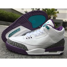 AIR JORDAN 3 RETRO 88 HORNETS WHITE PURPLE