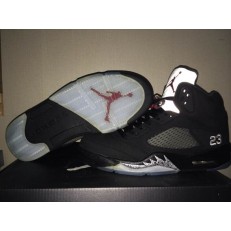 AIR JORDAN 5 RETRO BLACK METALLIC