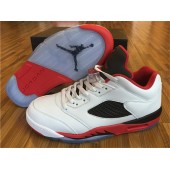 AIR JORDAN 5 RETRO LOW FIRE RED