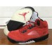 AIR JORDAN 5 RETRO RAGING BULL RED SUEDE