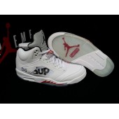 AIR JORDAN 5 RETRO SUPREME WHITE