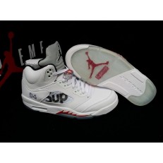 AIR JORDAN 5 RETRO SUPREME WHITE