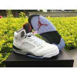AIR JORDAN 5 RETRO WHITE CEMENT