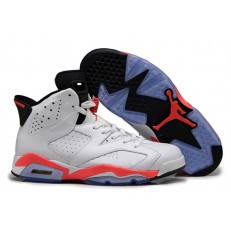 AIR JORDAN 6 RETRO INFRARED 2014 WHITE