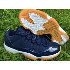 AIR JORDAN 11 RETRO LOW NAVY GUM