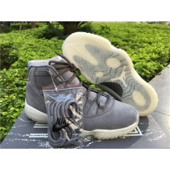 AIR JORDAN 11 RETRO PREM GREY SUEDE
