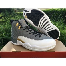 AIR JORDAN 12 RETRO GREY GOLD