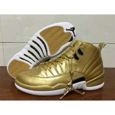 AIR JORDAN 12 RETRO PINNACLE GOLD HD