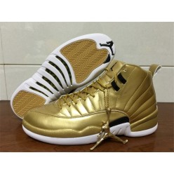 AIR JORDAN 12 RETRO PINNACLE GOLD HD