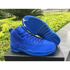 AIR JORDAN 12 RETRO PSNY BLUE SUEDE