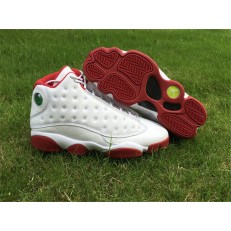 AIR JORDAN 13 RETRO WHITE GYM RED
