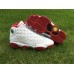 AIR JORDAN 13 RETRO WHITE GYM RED
