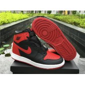 AIR JORDAN 1 RETRO HIGH OG (GS) BLACK TOE