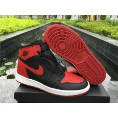 AIR JORDAN 1 RETRO HIGH OG (GS) BLACK TOE