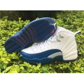 AIR JORDAN 12 RETRO BG (GS) FRENCH BLUE