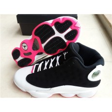 AIR JORDAN 13 RETRO GG (GS) WHITE HYPER PINK
