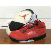 AIR JORDAN 5 RETRO GS RAGING BULL RED SUEDE