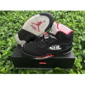 AIR JORDAN 5 RETRO GS SUPREME BLACK